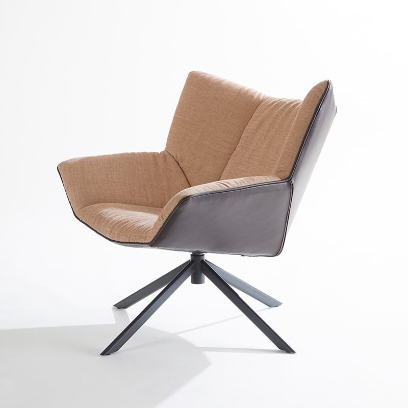 wijsvinger systematisch Afwijking Label Gustav fauteuil / draaionderstel | Combo Design