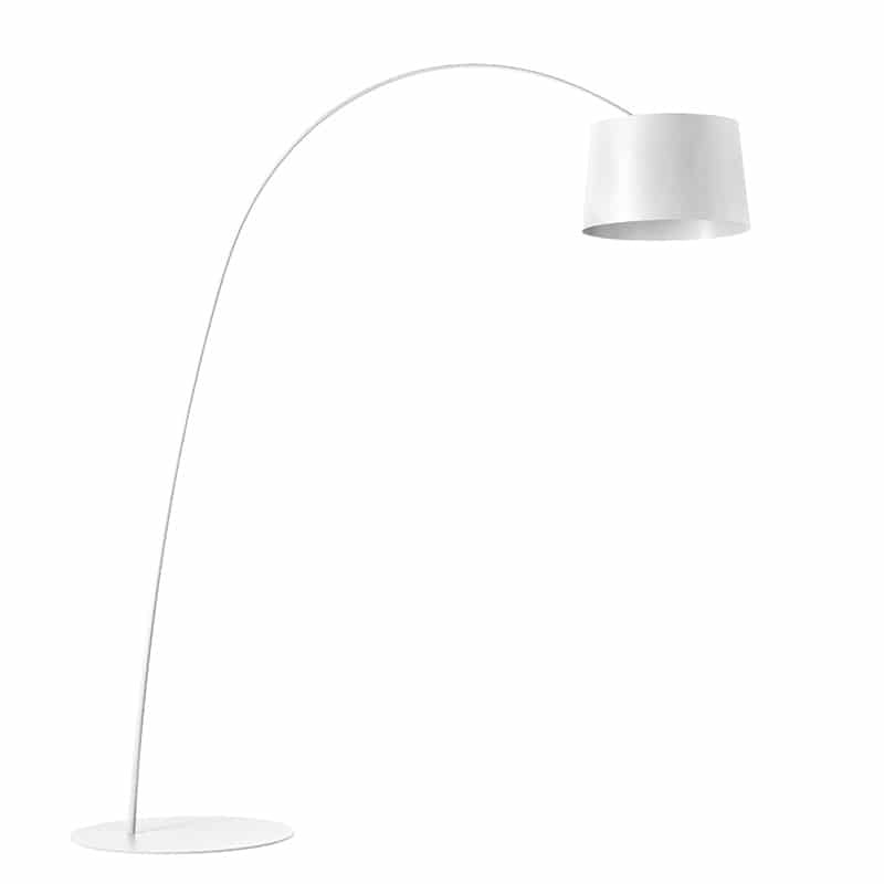 band ongeluk gekruld Foscarini Twiggy vloerlamp led - bianco | Combo Design