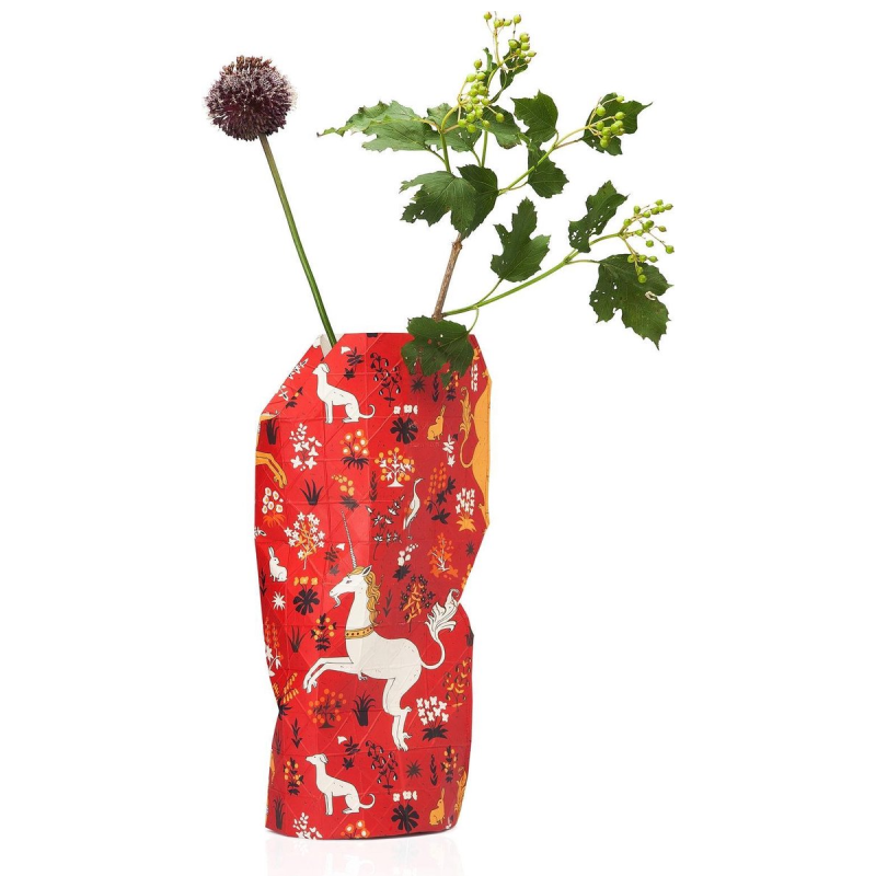 Paper Vase Cover Small - Unicorn