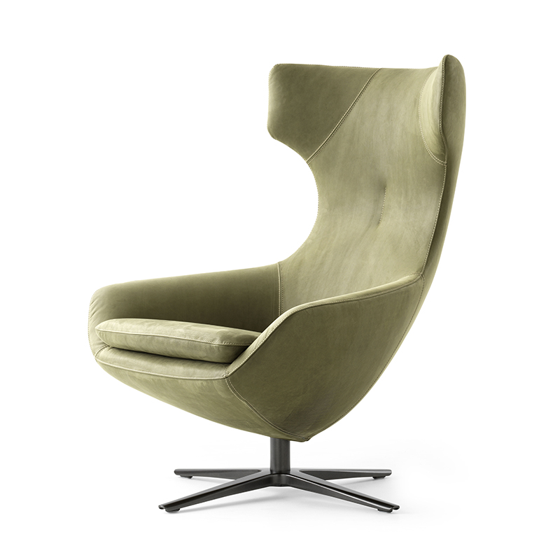Wardianzaak Parelachtig ironie Leolux Caruzzo Basic fauteuil / Voet Pure| Combo Design